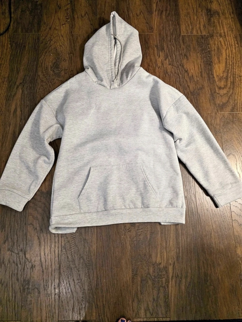 Gray Pullover Hoodie